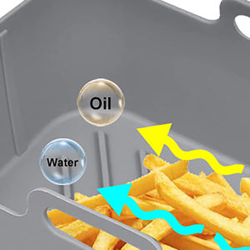 ProClean Air Fryer Silicone Liner with Handles – Reusable & Non-Stick