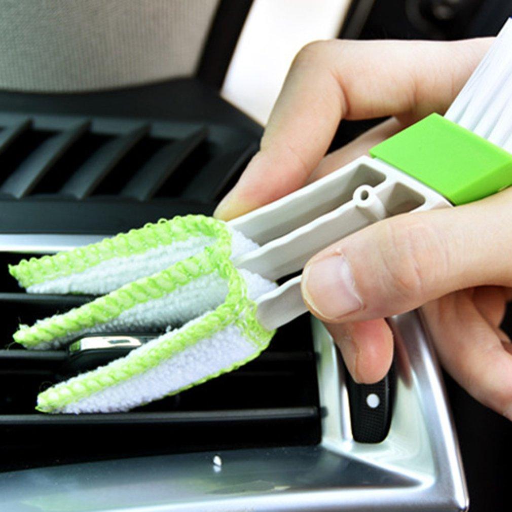 Microfiber vent brush close-up