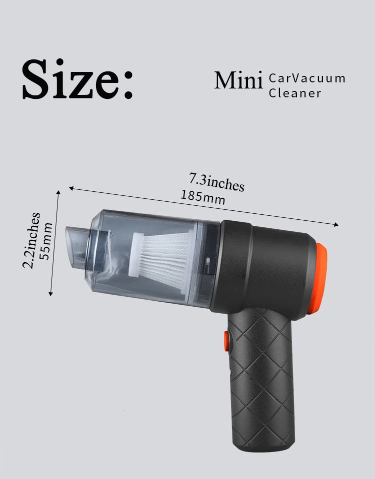 ProClean Cordless Mini Car Vacuum