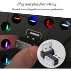 ProClean Mini USB LED Car Ambient Light – 7 Colors
