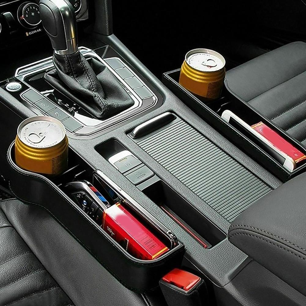 ProClean Car Seat Gap Filler Organizer – Cup & Phone Holder