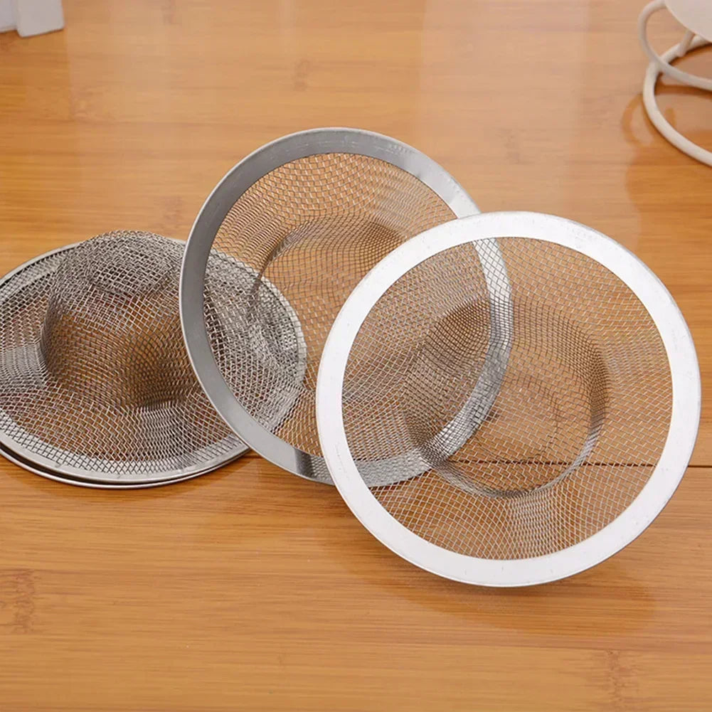 Stainless steel sink strainers in different sizes