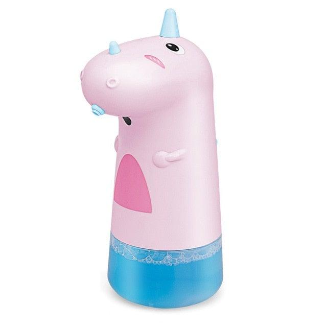Pink unicorn soap dispenser