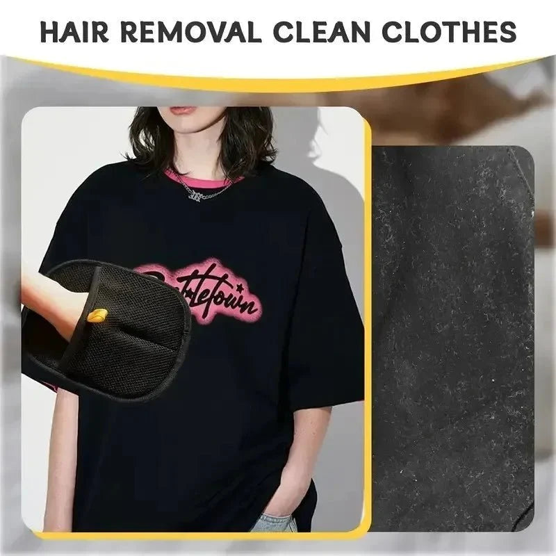 Removing hair from clothes