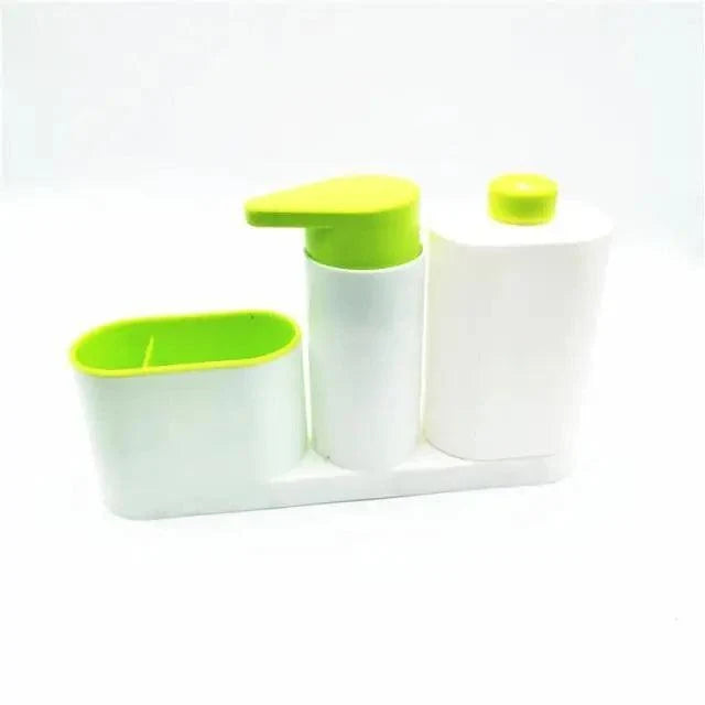 ProClean Kitchen Soap Dispenser with Sponge Holder – 3-in-1 Sink Caddy